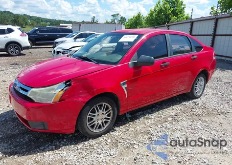 2008 Ford Focus Se z USA, uszkodzony, nr VIN 1FAHP35N88W109339